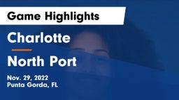 Charlotte  vs North Port  Game Highlights - Nov. 29, 2022