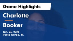 Charlotte  vs Booker  Game Highlights - Jan. 26, 2023