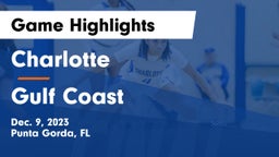 Charlotte  vs Gulf Coast  Game Highlights - Dec. 9, 2023