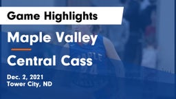Maple Valley  vs Central Cass  Game Highlights - Dec. 2, 2021