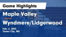 Maple Valley  vs Wyndmere/Lidgerwood  Game Highlights - Feb. 6, 2023