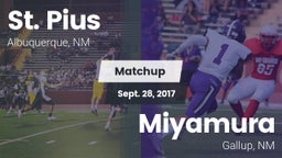 Matchup: St. Pius vs. Miyamura  2017
