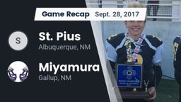 Recap: St. Pius  vs. Miyamura  2017