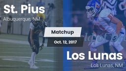 Matchup: St. Pius vs. Los Lunas  2017