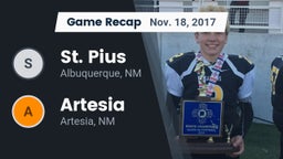 Recap: St. Pius  vs. Artesia  2017