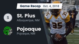 Recap: St. Pius  vs. Pojoaque  2018