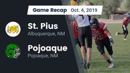 Recap: St. Pius  vs. Pojoaque  2019