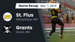 Recap: St. Pius  vs. Grants  2019