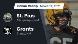 Recap: St. Pius  vs. Grants  2021