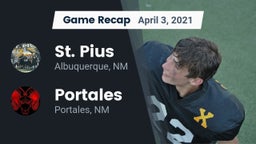 Recap: St. Pius  vs. Portales  2021