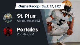 Recap: St. Pius  vs. Portales  2021