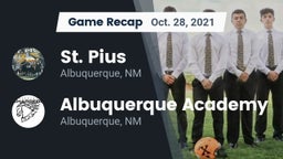 Recap: St. Pius  vs. Albuquerque Academy  2021
