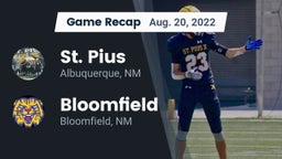 Recap: St. Pius  vs. Bloomfield  2022