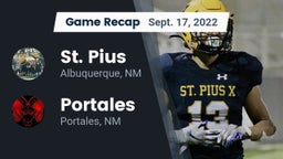Recap: St. Pius  vs. Portales  2022