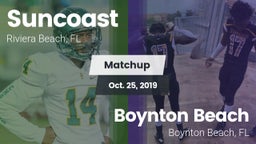 Matchup: Suncoast vs. Boynton Beach  2019
