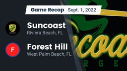 Recap: Suncoast  vs. Forest Hill  2022