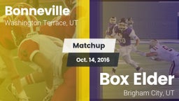 Matchup: Bonneville vs. Box Elder  2016