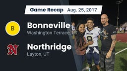 Recap: Bonneville  vs. Northridge  2017