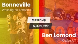 Matchup: Bonneville vs. Ben Lomond  2017