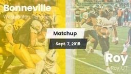 Matchup: Bonneville vs. Roy  2018