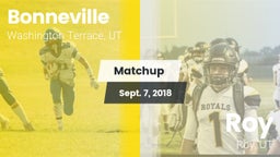 Matchup: Bonneville vs. Roy  2018