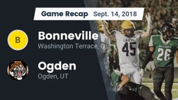 Recap: Bonneville  vs. Ogden  2018