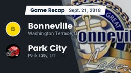 Recap: Bonneville  vs. Park City  2018