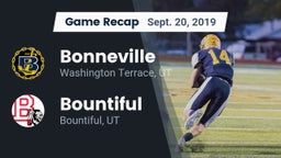 Recap: Bonneville  vs. Bountiful  2019