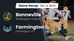 Recap: Bonneville  vs. Farmington  2019