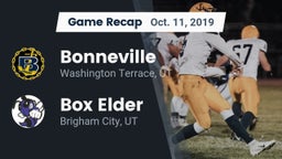 Recap: Bonneville  vs. Box Elder  2019