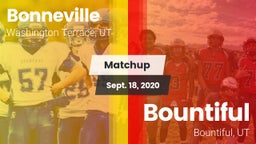 Matchup: Bonneville vs. Bountiful  2020
