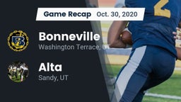 Recap: Bonneville  vs. Alta  2020