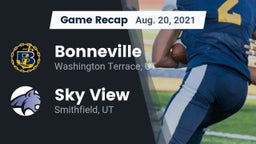 Recap: Bonneville  vs. Sky View  2021