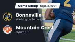 Recap: Bonneville  vs. Mountain Crest  2021