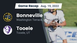 Recap: Bonneville  vs. Tooele  2022