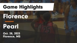 Florence  vs Pearl  Game Highlights - Oct. 28, 2023