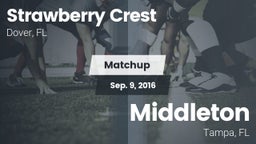 Matchup: Strawberry Crest vs. Middleton  2016
