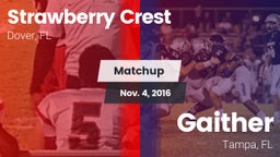 Matchup: Strawberry Crest vs. Gaither  2016