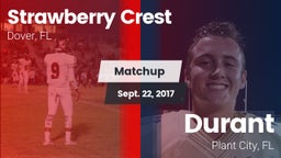 Matchup: Strawberry Crest vs. Durant  2017