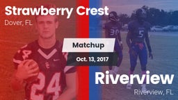 Matchup: Strawberry Crest vs. Riverview  2017