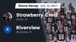 Recap: Strawberry Crest  vs. Riverview  2017