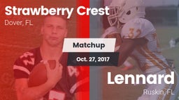 Matchup: Strawberry Crest vs. Lennard  2017