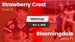 Matchup: Strawberry Crest vs. Bloomingdale  2018