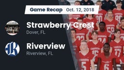 Recap: Strawberry Crest  vs. Riverview  2018