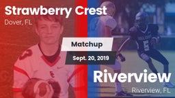 Matchup: Strawberry Crest vs. Riverview  2019