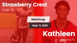 Matchup: Strawberry Crest vs. Kathleen  2020