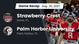 Recap: Strawberry Crest  vs. Palm Harbor University  2021