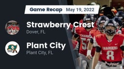 Recap: Strawberry Crest  vs. Plant City  2022