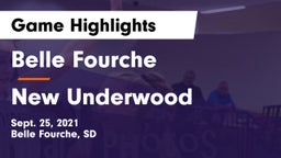 Belle Fourche  vs New Underwood Game Highlights - Sept. 25, 2021