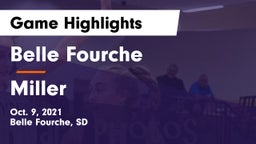 Belle Fourche  vs Miller Game Highlights - Oct. 9, 2021